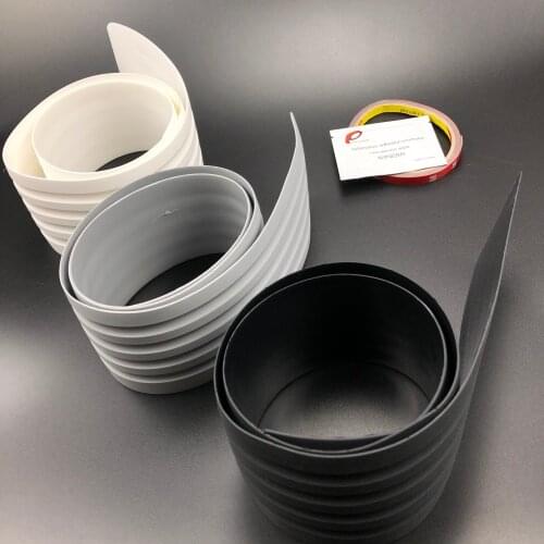 Car Rear Bumper Scuff Protective Cover For Skoda Octavia Yeti Roomster Fabia Rapid Superb KODIAQ Citigo KAMIQ KAROQ SCALA VISIO