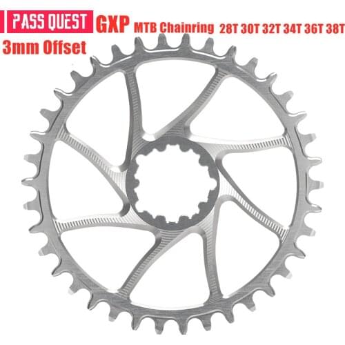 GXP Bike oval Narrow Wide Chainring 32T-38T 3mm Offset MTB Mountain Bike Chainwheel for XX1 Sram XO1 X1 GX XO X9 Bicycle Crankse