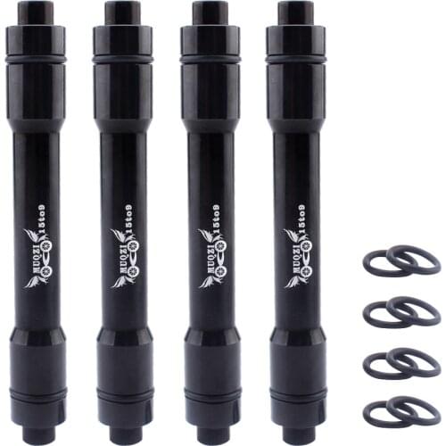 4pcs Bicycle Bike 15 to 9mm Thru Axle Quick Release Adapter Hubs Converter