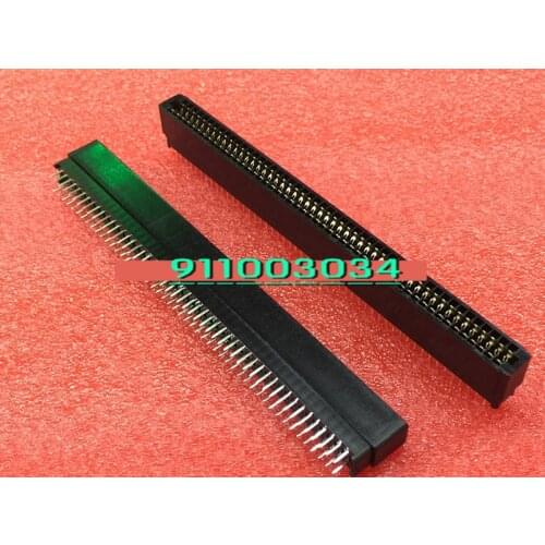 5PCS S-100M-2.54-5 100P S-128M-2.54-5 128P Goldfinger slot EDGE CONNECTOR SLOT