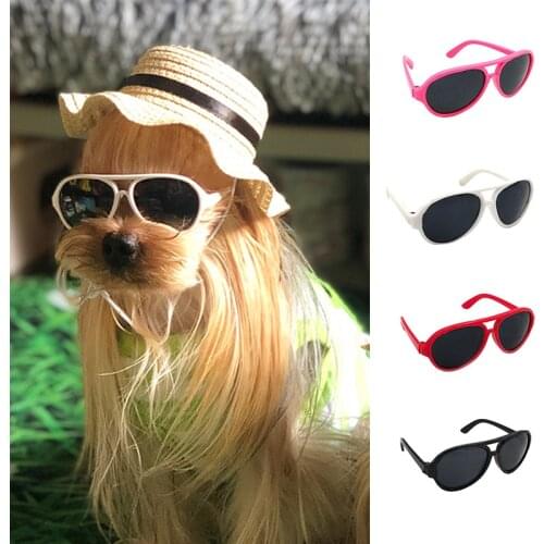 For Dogs Cats Pet Accessories Glasses Sunglasses Harness Accessory Puppy Products Decorations Lenses Gadgets Goods For Animals