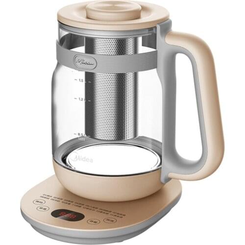 220V 1.5L Electric Health Preserving Pot Smart appointment Multi Cooker Glass Household Electric Kettle Stewing Cooking Pot