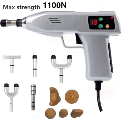 1100N 13 Levels Adjustable Spine Chiropractic Instrument Electric bonesetting artifact Activator Cervical Therapy Massager