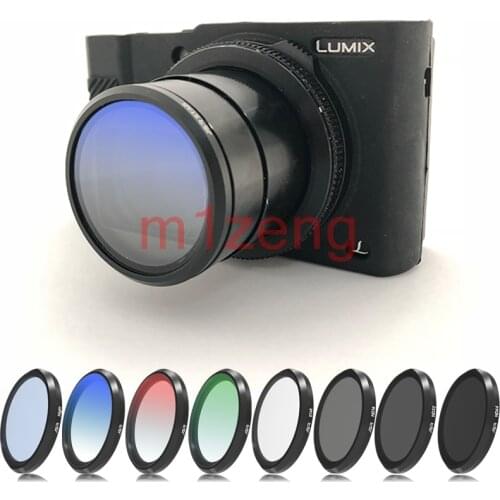 LX10 UV/CPL/color/star/nd2/4/8/16/32 lens Filter for Panasonic Lumix DMC-LX10 LX100 sony RX100/m2/M3/M4/M5 G5 camera