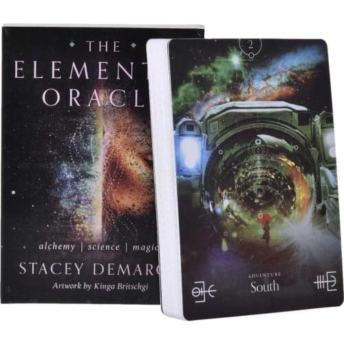 Tarot Cards For Elemental Oracle Full English Version Board Games Deck Games Palying Cards For Family Party Game Classic Liberal