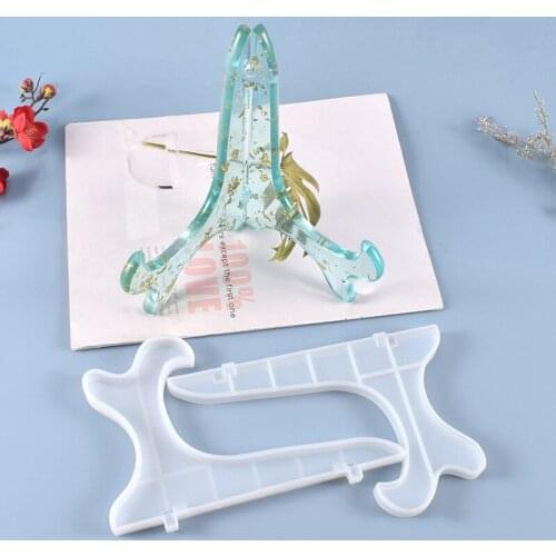 Irregular PhotoFrame Holder Crystal Epoxy Mold Handmade DIY Decorative Crafts Silicone Mold For Jewelry Making Tools