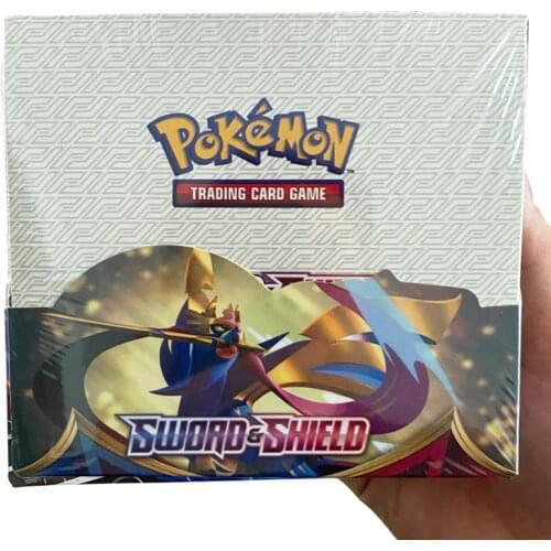 NEW Pokemon 324/660Pcs/Box Cards Toys English Trading Card Game SWORD & SHIELD Collection Box Card Energy Trainer Tag Team Toy