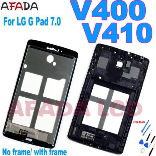 Original 7.0'' LCD For LG G PAD 7.0 V400 V410 LCD Display Touch Screen Digitizer Assembly Replacement for LG V400 LCD