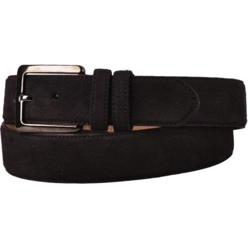 TRG POLO 10608 BLACK CLASSIC MENS BELT