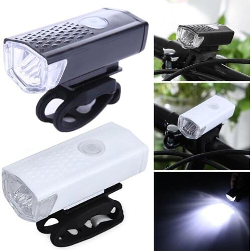 Bicycle Light Waterproof USB Rechargeable Front LED Bike Lights Cycling Lamp Torch Handlebar Flashlight Bike Accessories