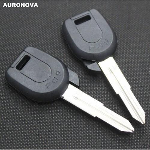 AURONOVA for Mitsubishi Eclipse Galant Endeavor Replace Car Emergency Key Shell With Uncut Left Blade Logo Type 2