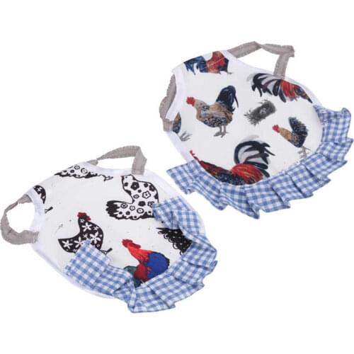 Wing Back Protector Pet Apron Feather Fixer Wing and Back Chicken Saddles Protecter for Small Medium Hens Poultry Hen Apron