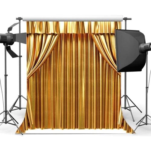 Golden Curtain Backdrop Theatre Show Backdrops Home Interior Decoration Wallpaper Background