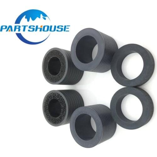 1Sets New Pickup brake roller tire PA03575-K011 PA03575-K013 PA03575-K012 for Fujitsu fi-6800 fi-6400 Separation roller rubber