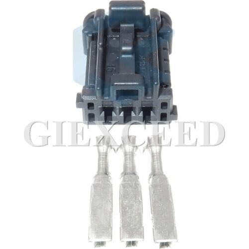 2 Sets 3 Pin 98871-1031 Automotive Wire Cable Connector Harness Female Socket For Peugeot Citroen