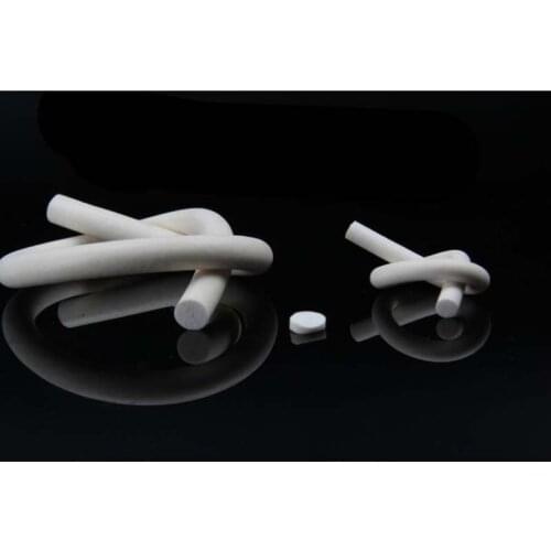 20M/10M Foamed silicone rubber seal strip Round dia1 1.5 2 3 4 5 6 7 8 9 10 mm Oring line cord Foaming rubber molding damper