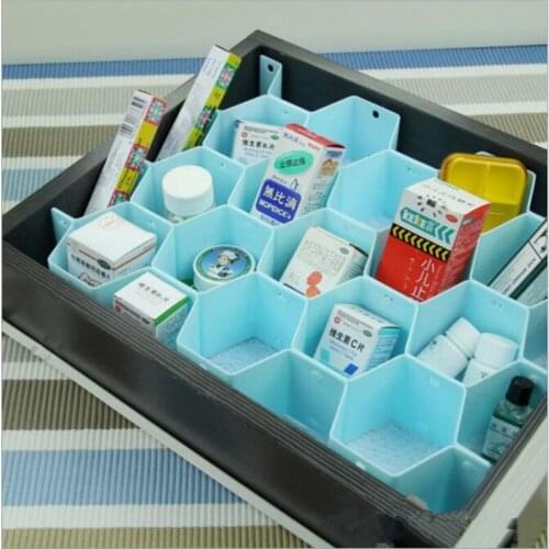 2016 Drawer Divider Storage Bra Box Makeup Organizer Closet Necktie Underwear Socks Home Storage Container Home Storage Box