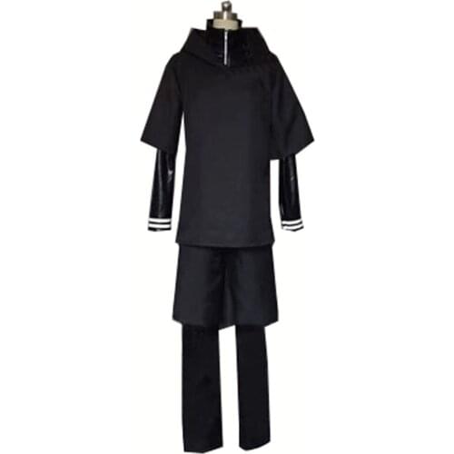 2017 Kaneki Ken Costume - Tokyo Ghoul Kaneki Ken Cosplay Black Mens Tokyo Ghoul Cosplay Costume