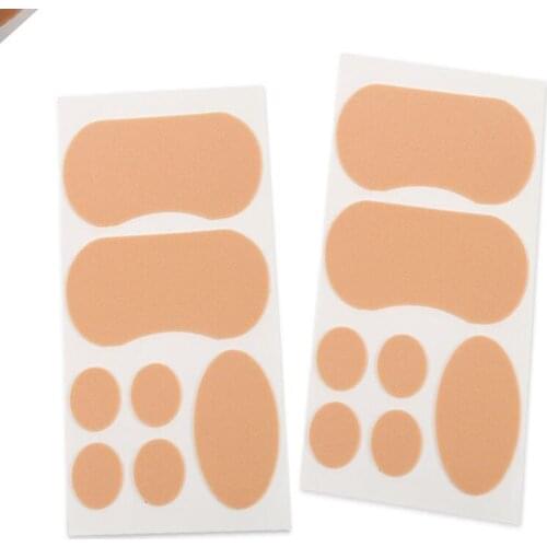 500sets/lot PE Foam Foot Waterproof Heel Sticker Thicken Wear-resistant High-heeled Shoes Inserts Patch Cushion Feet Care