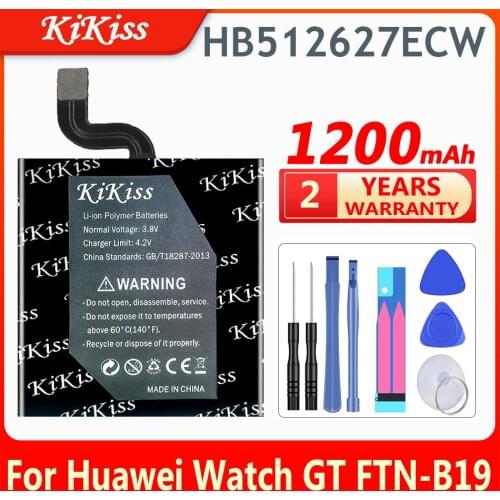 KiKiss 1200mAh HB512627ECW Battery for Huawei Watch GT FTN-B19
