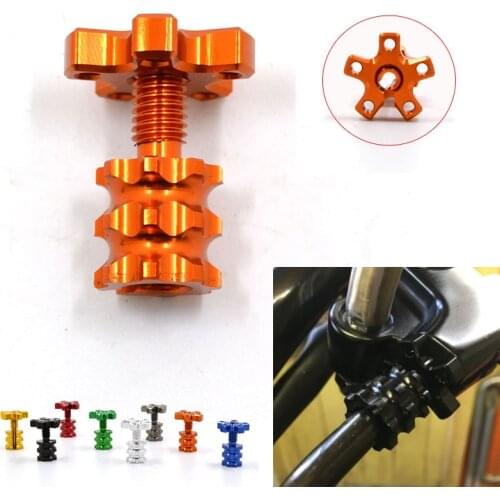 CNC Aluminum Clutch Cable Wire Adjuster Screw M8 Motorbike 8mm Brake Clutch Cable Screws for Yamaha Kawasaki Honda