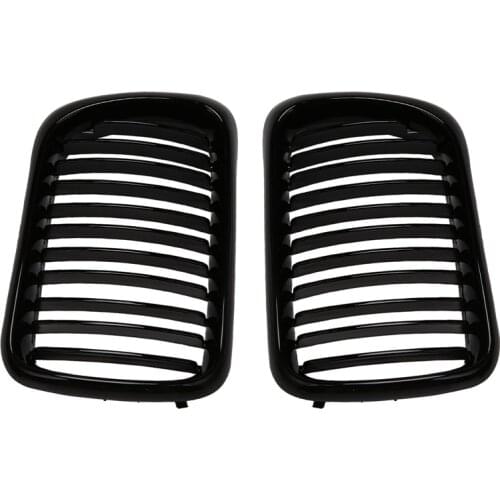 1 Pair Car Grilles Mesh Front Grill 51138122237 51138195152 For-BMW 3 Series E36 97-99 Car Grilles Mesh