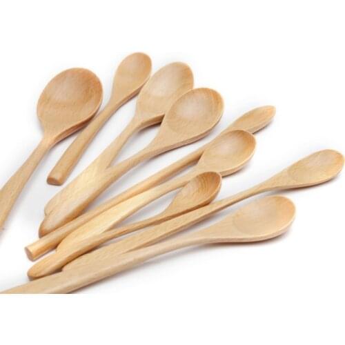 Wooden Spoon Wood Scoop Rice Flatware handmade flatware kitchen tools Kitchen Accessories Spoon