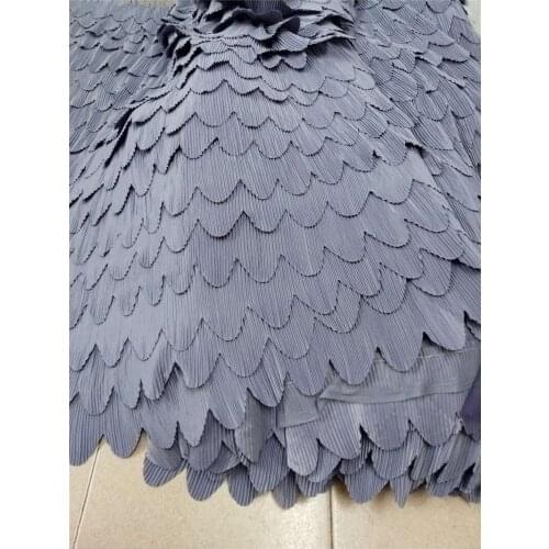 French net lace fabric 3d flower JRB-80721 embroidered African tulle lace fabric