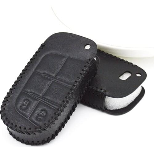 KUKAKEY Car Key Cover Case For Dodge Ram 1500 Nitro Charger Challenger Journey Dart Grand Caravan Duranza Keyring Accessories