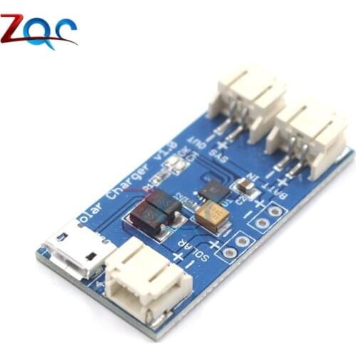 Mini Solar Lipo Charger Board CN3065 Lithium Battery Charge Chip DIY Outdoor Application Kit Charging Board Module