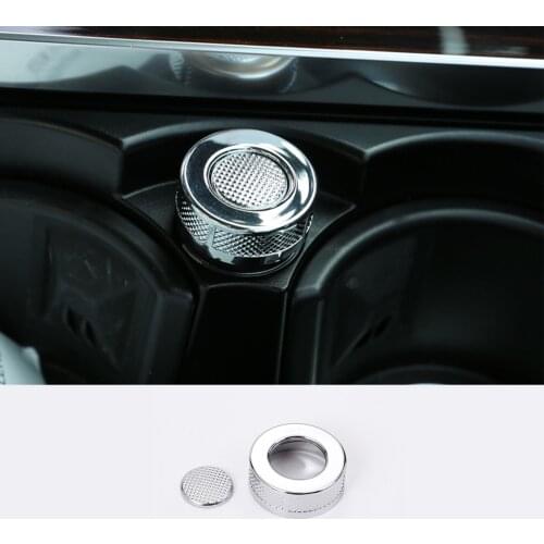 ABS Chrome Car Cigarette lighter Cover Trim For Land Rover Range Rover Sport Vogue SV 2009-2017