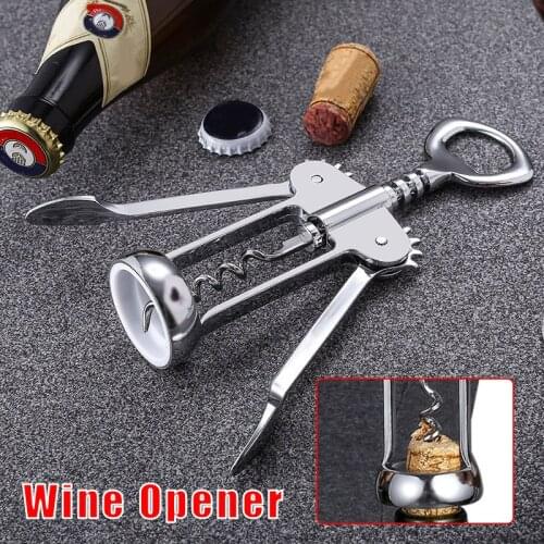 Creative Aluminum Alloy Wine Opener Multifunctional Ergonomic Bottle Opener For Home Bar Restaurant Открывашка Для Пива