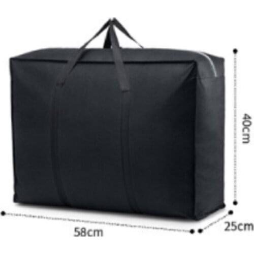 Moving storage bag packing bag sturdy sack woven bag luggage canvas snakeskin pocket oversized capacity