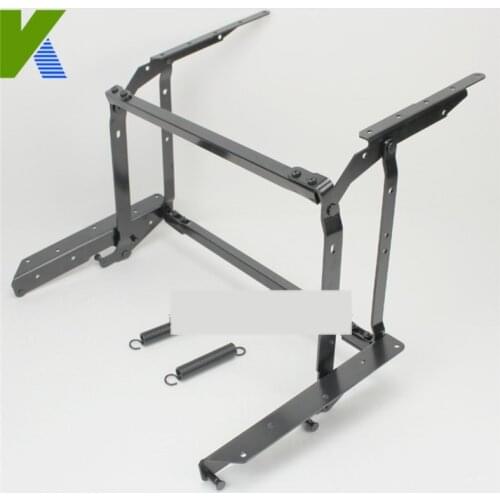 Lift Up and down safety Coffee table Computer Table Frame Furniture Hinge Extending Mechanism With Damping Gas spring B06-1
