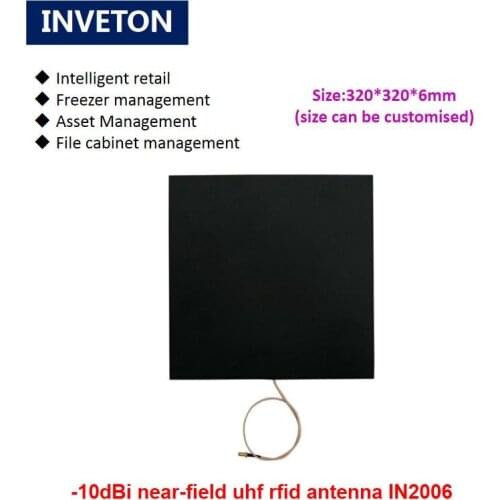 RFID Near Field UHF Antenna -10dbi Short Range 50cm Circular Clothing Tracking UHF RFID Antenna