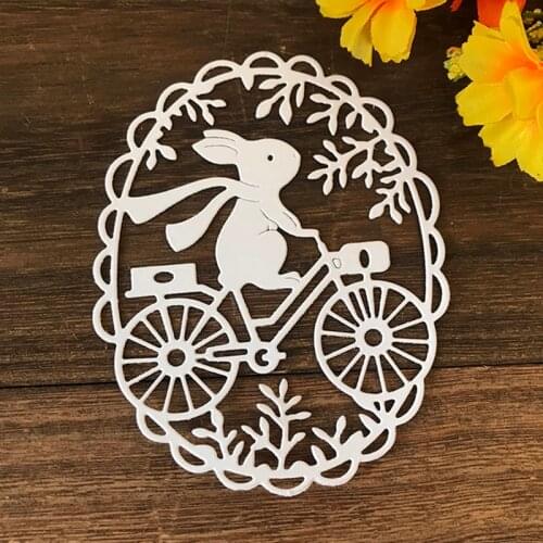 TOPEXPRESSION New Easter Bunny Egg Animal 2021 Metal Cutting Dies for DIY Scrapbooking Decor and Card Making Embossing Craft