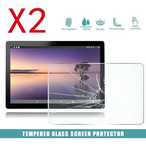 2Pcs Tablet Tempered Glass Screen Protector Cover for VOYO i8 Max Tablet HD Eye Protection Explosion-Proof Tempered Film