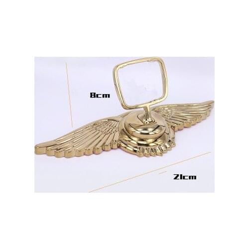 1pc Metal hood bonnet emblem badge with Eagle wings base H logo Silver/Gold colors for Japanese car Honda series DIY decoration