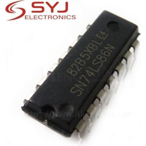 100pcs/lot HD74LS86P DIP14 HD74LS86 DIP SN74LS86N DIP-14 74LS86 SN74LS86AN new original In Stock
