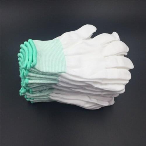 5Pairs hand gloves Garden work thin Cotton Glove gardening work Gloves Construction welding Woodworking gloves