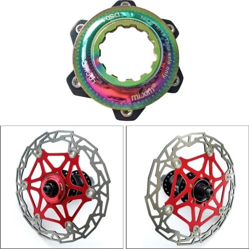 Mountain Bicycle hub Disc Brake Adapter Disc Brake Rotor Adaptor Center Lock for 6 Bolt Rotors to Hubs Adapter