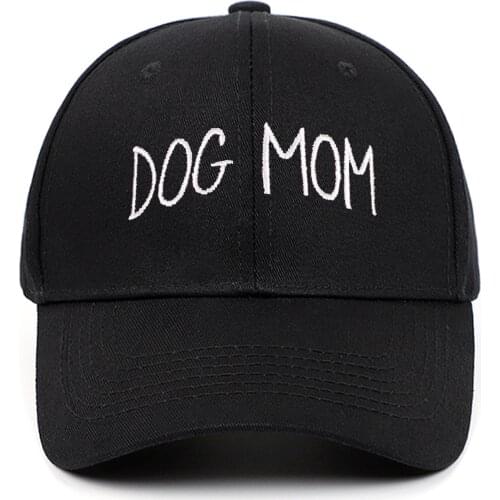 DOG MOM baseball cap hip hop embroidery men dad hat outdoor sports hiphop snapack hat cotton kpop curved sunhat dropshipping