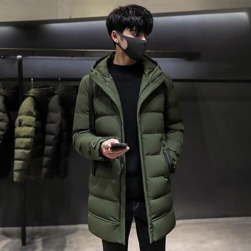 CLASSDIM Men's Parkas With A Hood