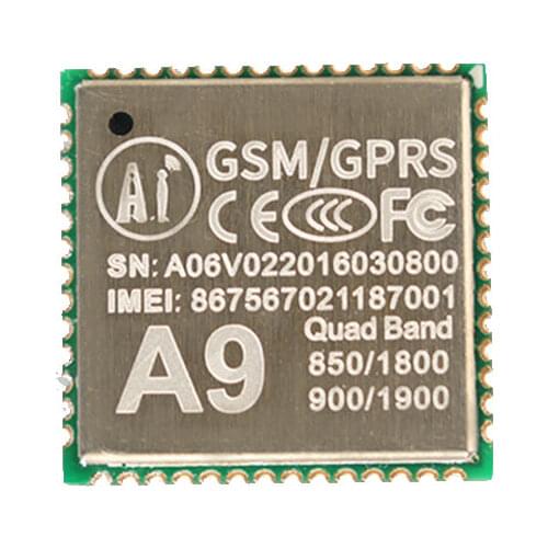 Elecrow GPRS GPS Module A9G Module GPS + GSM A9G Pudding/SMS/Voice/Wireless Data Transmission IOT Modules