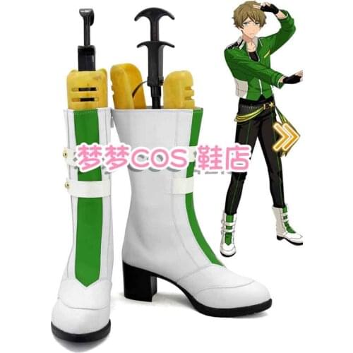 Ensemble Stars Takamine Midori Cosplay Shoes Boots For Halloween Christmas Carnival Professional Handmade Perfect Custom