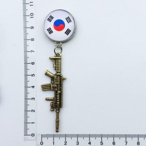 Korea tourist souvenir combination alloy magnetic stickers refrigerator
