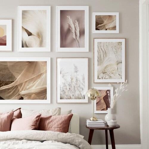 Beautiful Wheat Flower Leaf Plant Picture Canvas Painting Living Room Decoration Home Wall Art Decor