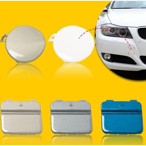 Front Bumper Trailer Hook Cover For 09-12 BMW 3 Series E90 Front Bumper Decoration Cover