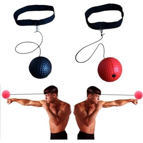 Oxing Speed Reaction Ball Boxing Fight Ball Tennis For Reflex Reaction Training In Head Ball Speed Ball Punching Band With