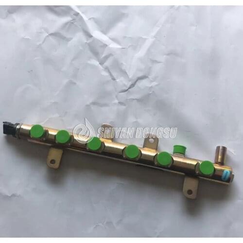 Genuine ISB 6.7L engine fuel manifold common rail fuel injection pipe 4937282 0445226044